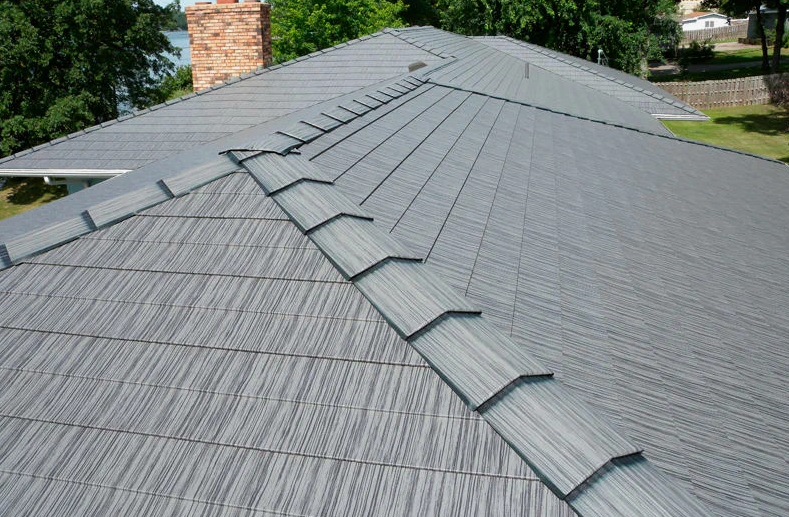 metal shingle roof