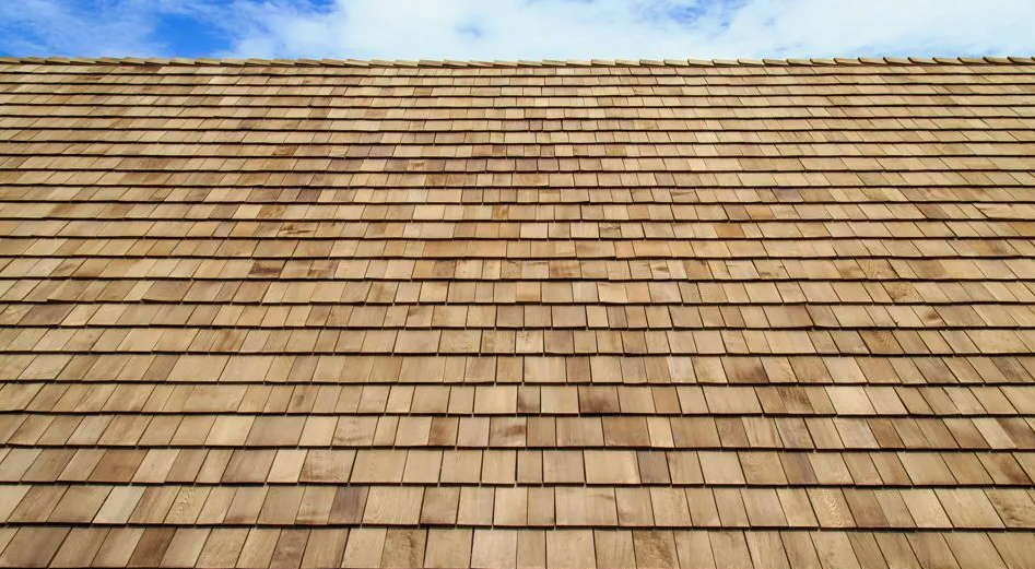 wood shingle roof