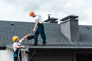 asphalt shingle roof